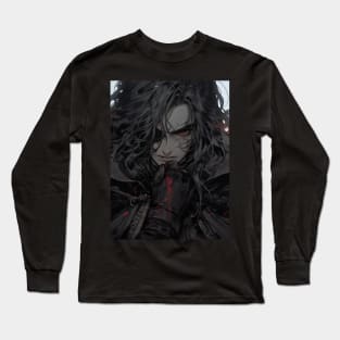 Hunters of the Dark: Explore the Supernatural World with Vampire Hunter D. Illustrations: Bloodlust Long Sleeve T-Shirt